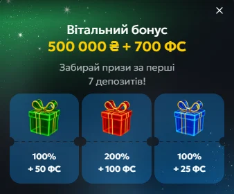 Бонусы в SlotCity